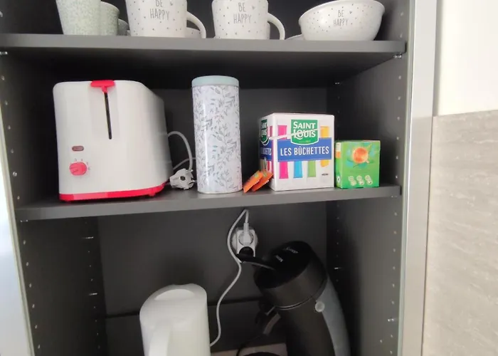 Studio Avec Parking Centre-ville Face A La Gare Plage & Commerces Lejlighed