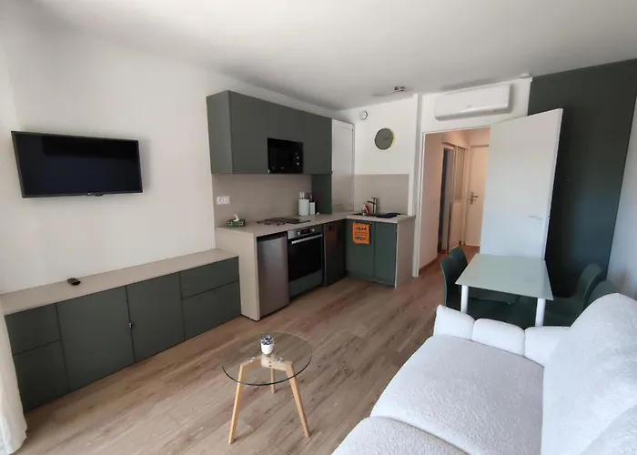 Studio Avec Parking Centre-ville Face A La Gare Plage & Commerces * ארסשון